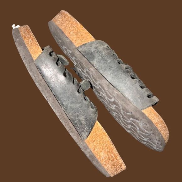 Birkenstock Granada Soft Footbed
Oiled Leather Black Sandals Size 40 US 9.5 - Picture 6 of 9